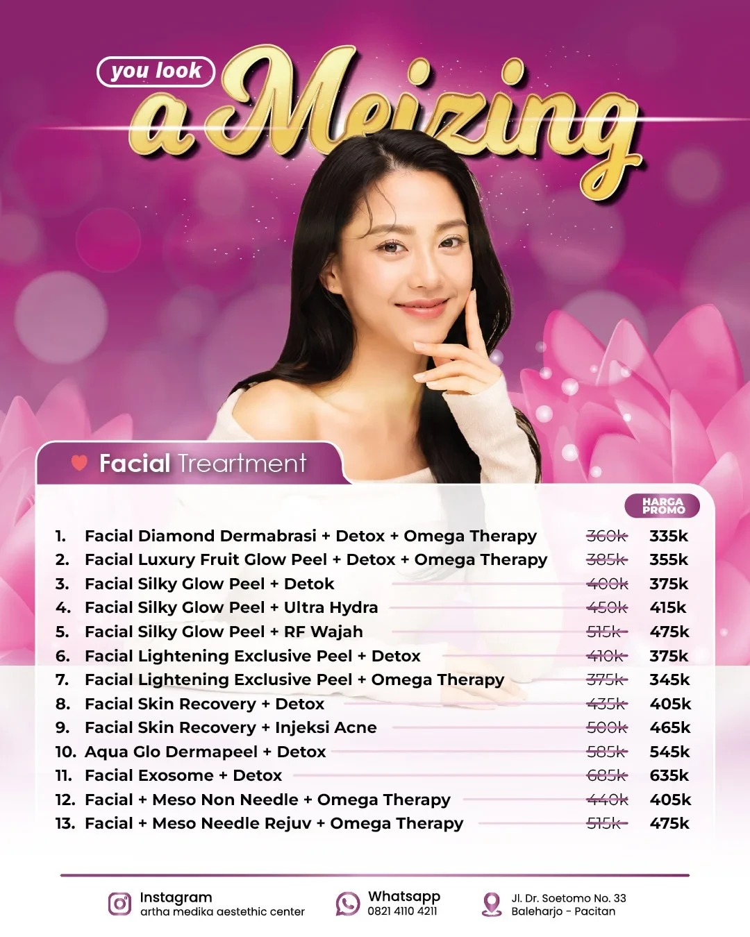 Desain feed aMEIzing — Promo Mei