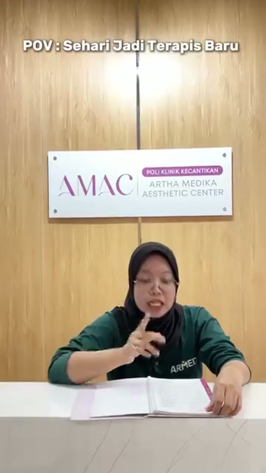 Cuplikan Sehari Jadi Terapis Baru — konten AMAC