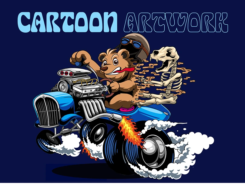 Cartoon & Mascot — karya Nauval Widiatma